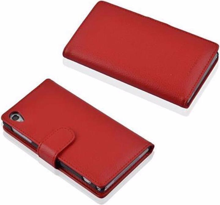 Actual product image Cadorabo Book with structure cover (Sony Xperia Z1)