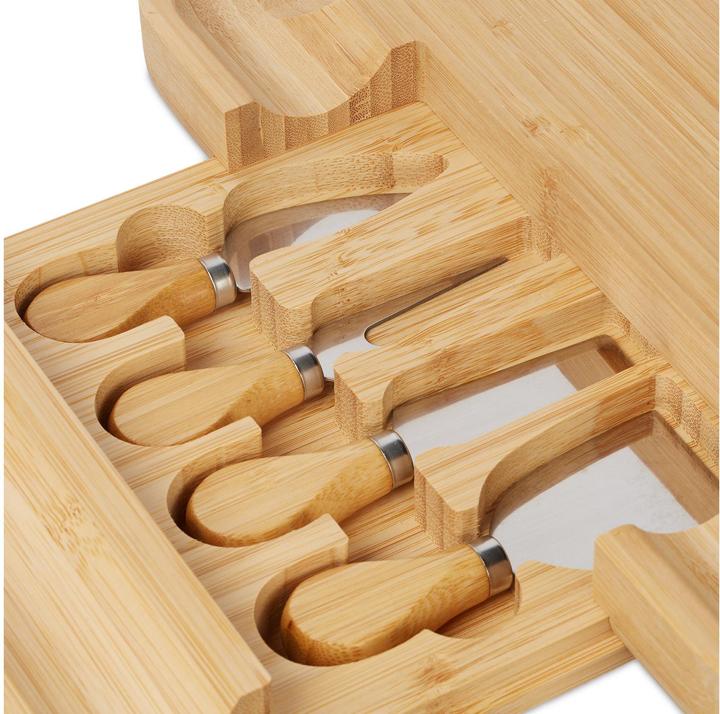 Image du produit Relaxdays Set plateau à fromage