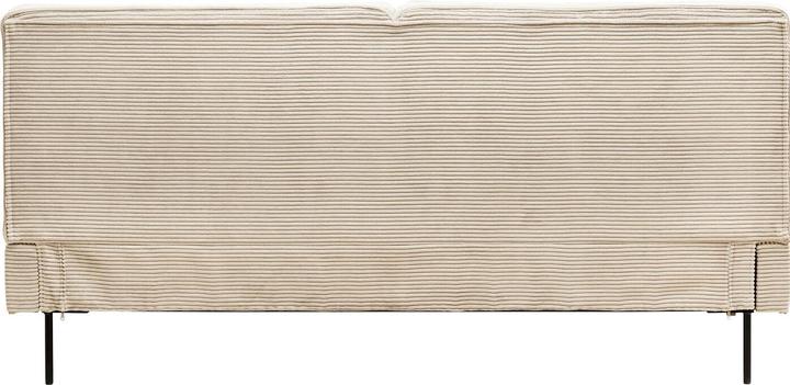 Immagine prodotto Kare Design Bett East Side Cord Creme 160x200cm (160 x 200 cm)