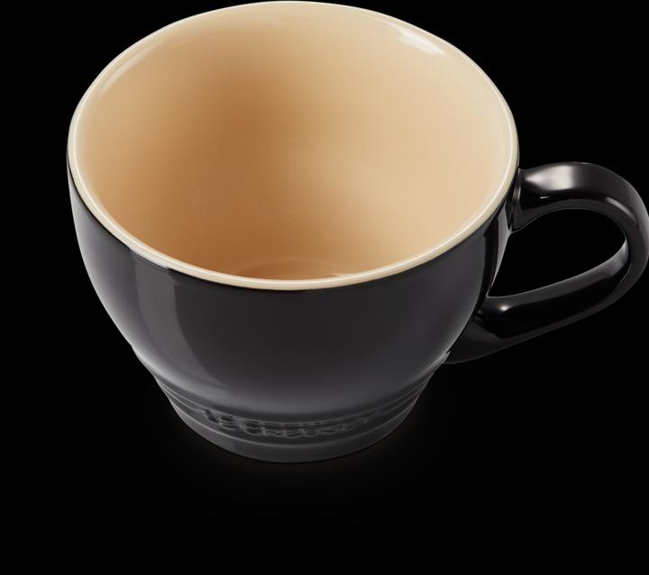 Actual product image Le Creuset Mug 400 ml black glossy (400 ml, 1 x)