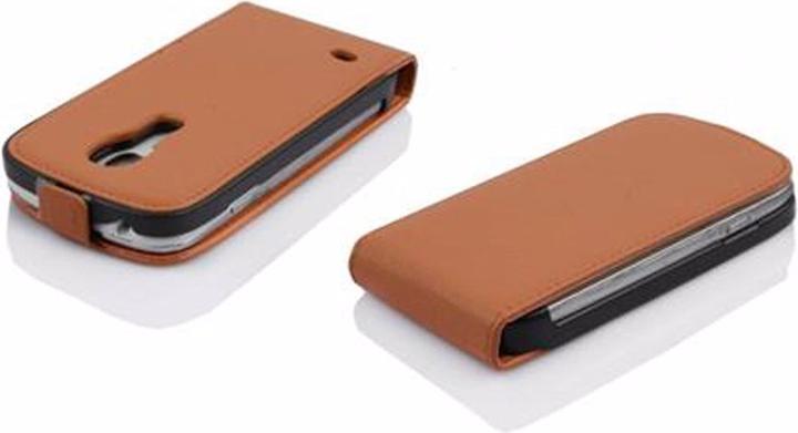 Actual product image Cadorabo Flip with structure cover (Samsung Galaxy S4 mini)