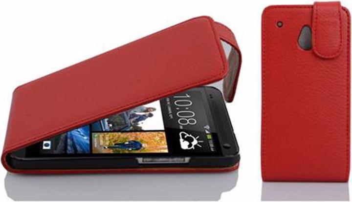 Productafbeelding Cadorabo Flip met structuurhoes (HTC One Mini)