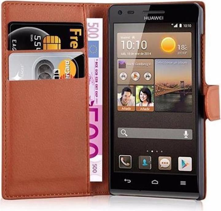 Produktbild Cadorabo Book mit Standfunktion Cover (Huawei Ascend G6)