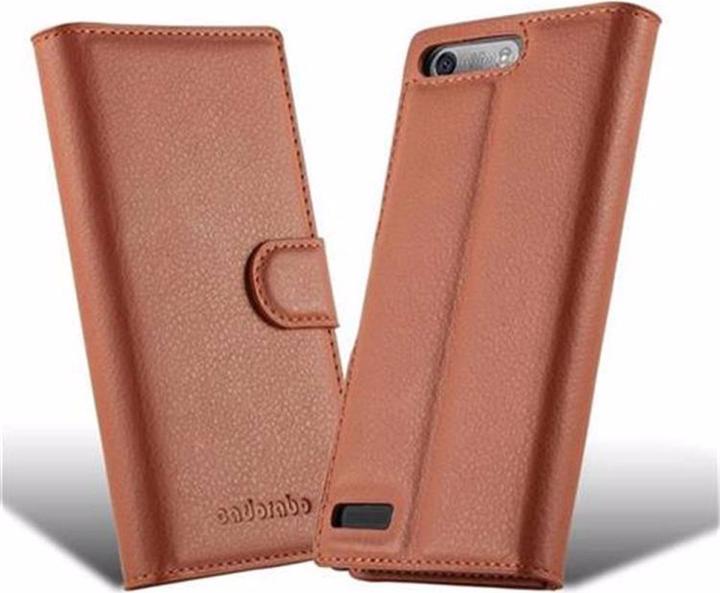 Produktbild Cadorabo Book mit Standfunktion Cover (Huawei Ascend G6)