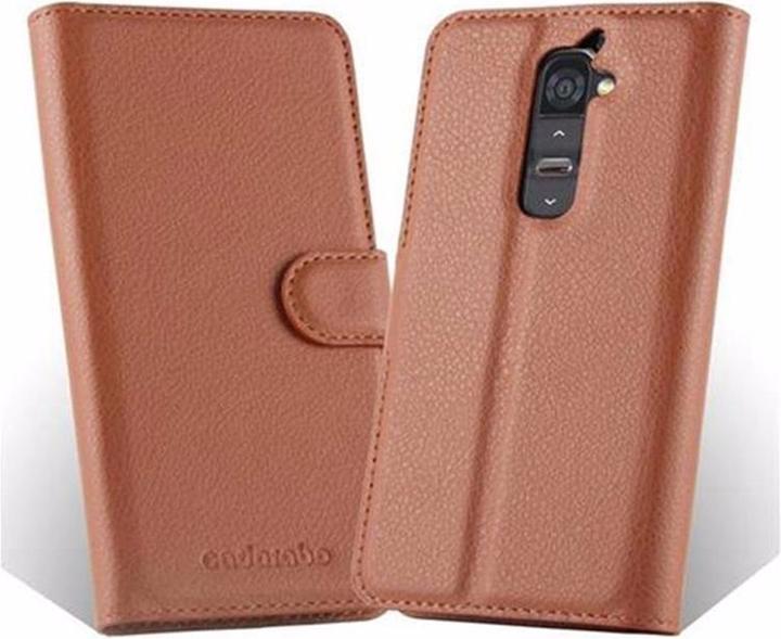 Produktbild Cadorabo Book mit Standfunktion Cover (LG G2)