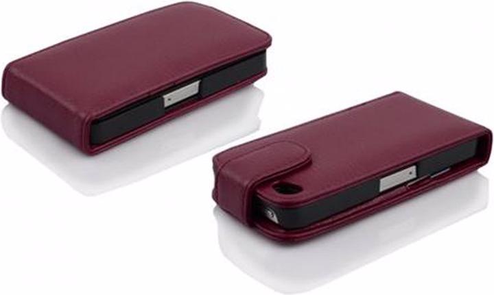 Image du produit Cadorabo Flip avec pochette pour carte Couverture (Apple iPhone 4s, Apple iPhone 4)