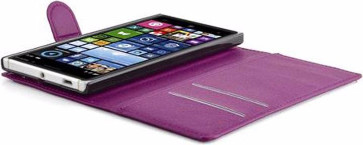 Actual product image Cadorabo Book with stand function cover (Nokia Lumia 830)