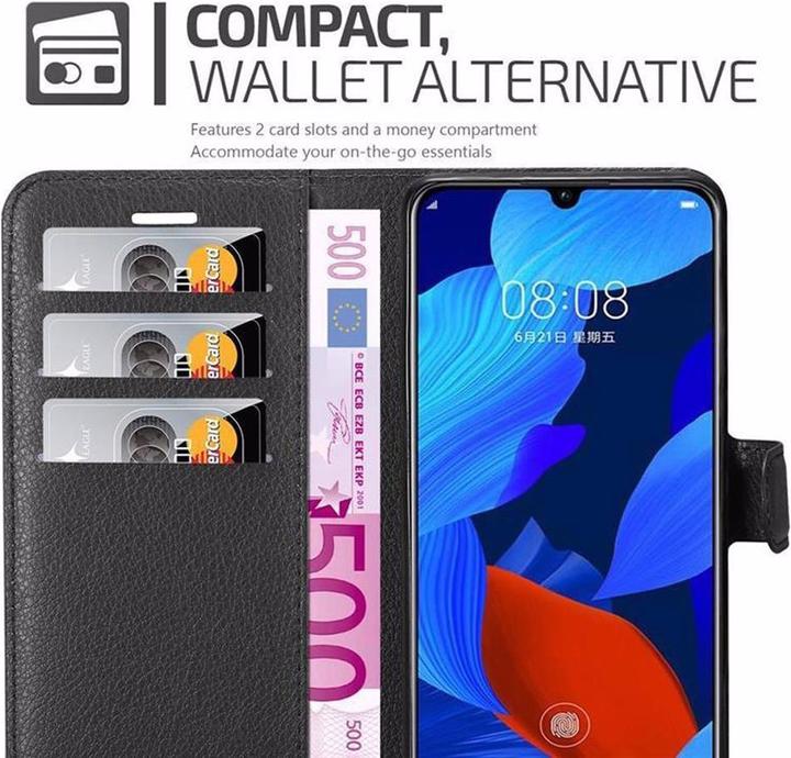 Produktbild Cadorabo Book mit Standfunktion Cover (Huawei Nova 5)