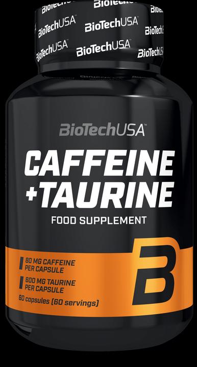 Produktbild Biotech USA Caffeine Taurine (60 Stück, Kapseln, 70 g)