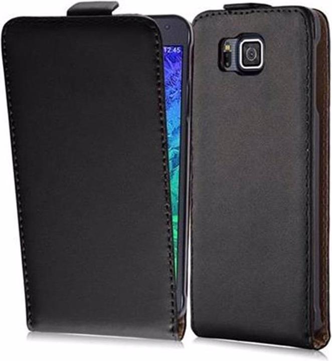 Image du produit Cadorabo Couverture Flip Lisse (Samsung Galaxy Alpha)