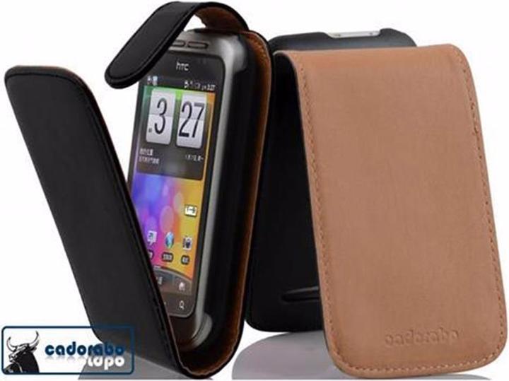 Image du produit Cadorabo Couverture Flip Lisse (HTC Wildfire S)