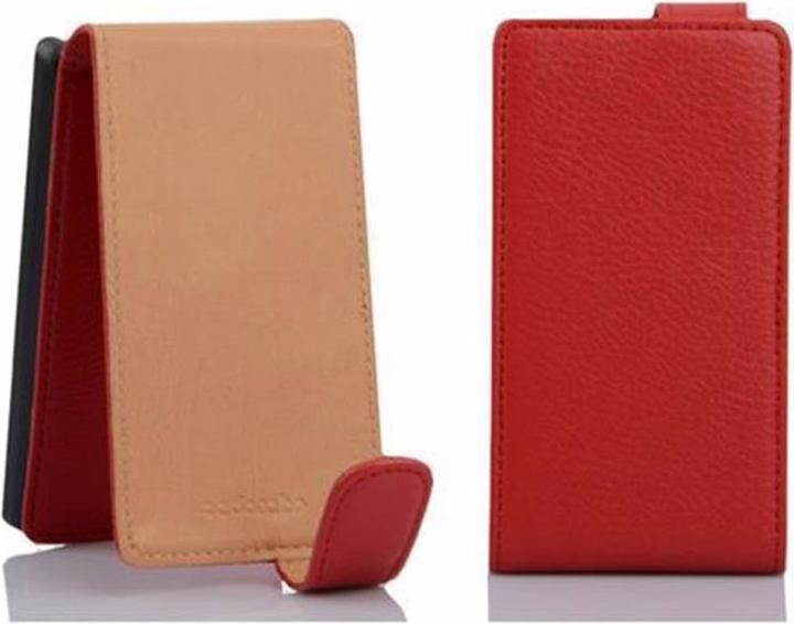 Actual product image Cadorabo Flip with structure cover (Huawei Ascend G700)