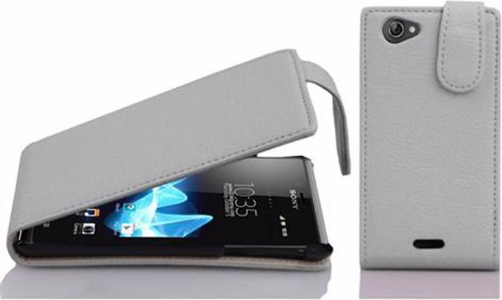 Produktbild Cadorabo Flip mit Struktur Cover (Sony Xperia J)