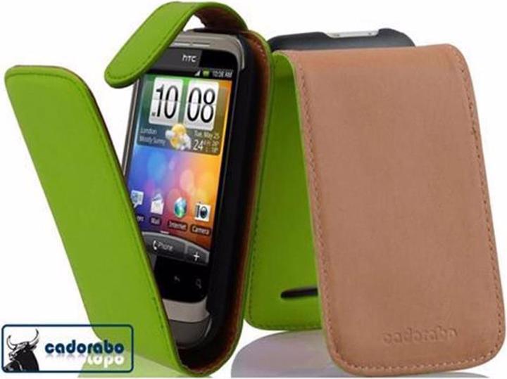 Produktbild Cadorabo Flip Glatt Cover (HTC Wildfire)
