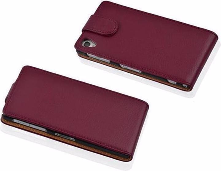 Productafbeelding Cadorabo Flip met structuurhoes (Sony Xperia Z1 Compact)