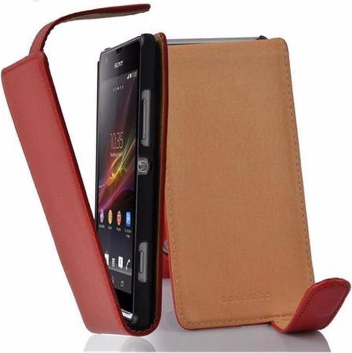 Actual product image Cadorabo Flip with structure cover (Sony Xperia SP)