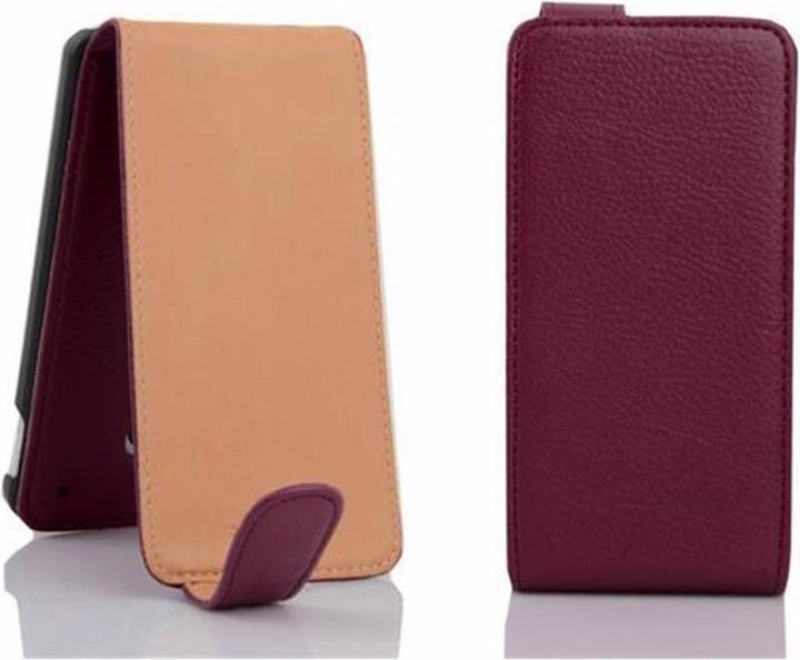 Productafbeelding Cadorabo Flip met structuurhoes (Xperia M2, Xperia M2 Aqua)