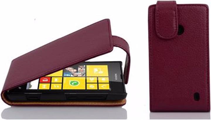 Productafbeelding Cadorabo Flip met structuurhoes (Nokia Lumia 520)