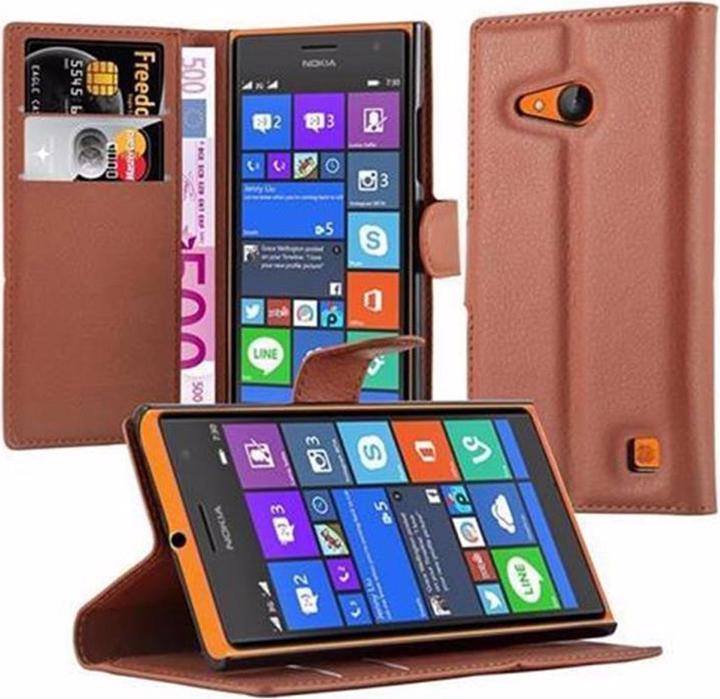 Image du produit Cadorabo Book avec fonction stand Cover (Nokia Lumia 730)