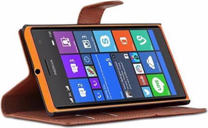 Image du produit Cadorabo Book avec fonction stand Cover (Nokia Lumia 730)