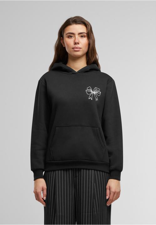Produktbild Miss Tee Good Vibes Bow Ladies Fluffy Hoody - 179957 (L)