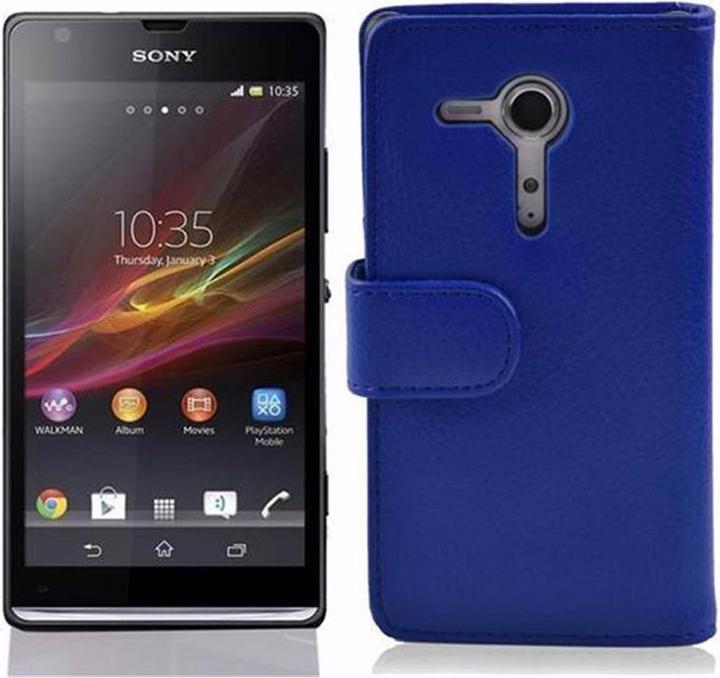 Produktbild Cadorabo Book mit Struktur Cover (Sony Xperia SP)