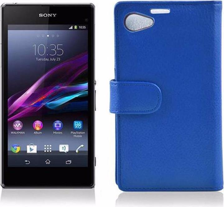 Produktbild Cadorabo Book mit Struktur Cover (Sony Xperia Z1 Compact)