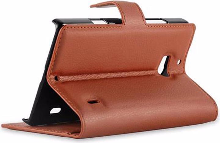 Actual product image Cadorabo Book with stand function cover (Nokia Lumia 930)