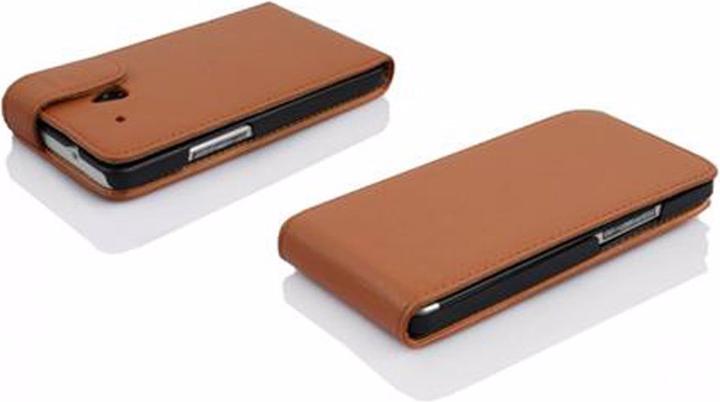 Produktbild Cadorabo Flip mit Struktur Cover (HTC One Mini)