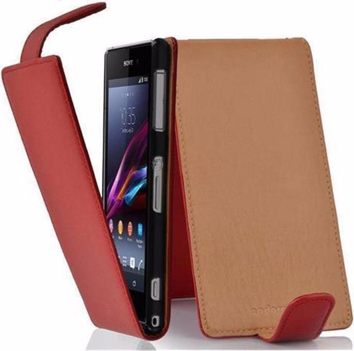 Actual product image Cadorabo Flip with structure cover (Sony Xperia Z1)