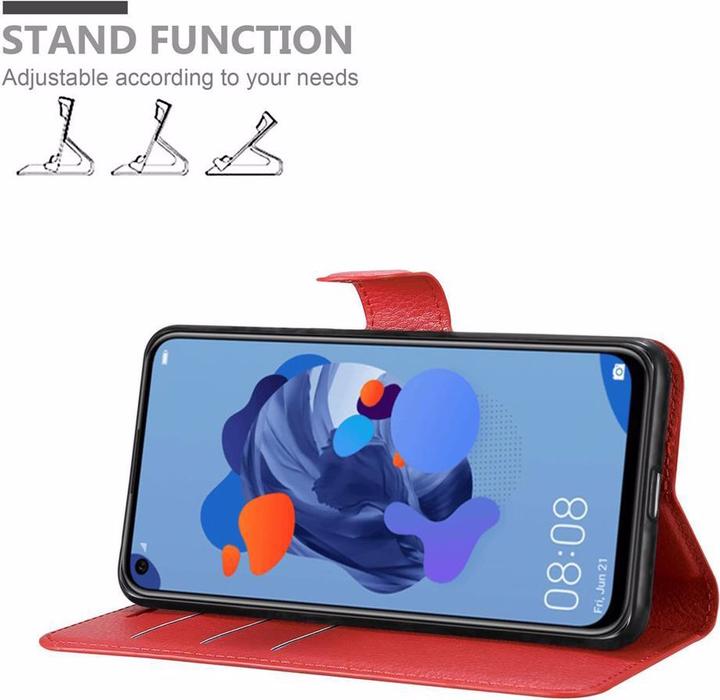 Produktbild Cadorabo Book mit Standfunktion Cover (Huawei Nova 5i, Huawei P20 Lite (2019))