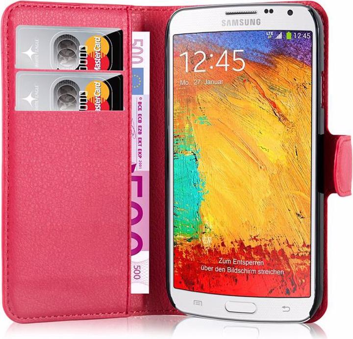 Actual product image Cadorabo Book with stand function cover (Samsung Galaxy Note 3 Neo)