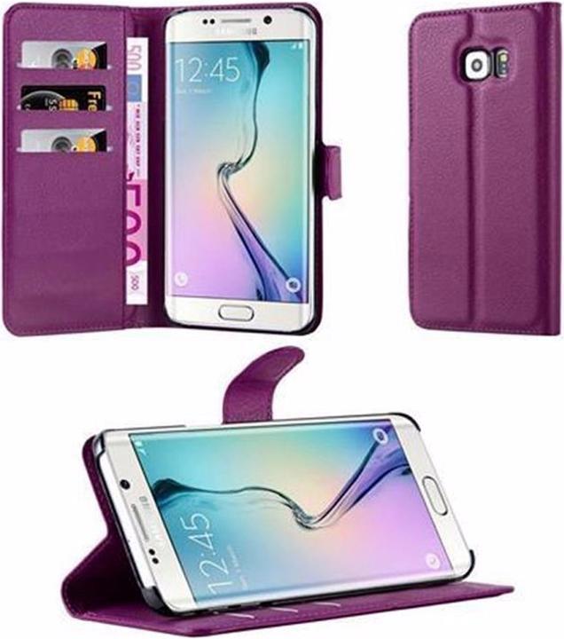 Image du produit Cadorabo Book avec fonction stand Cover (Samsung Galaxy S6 Edge)