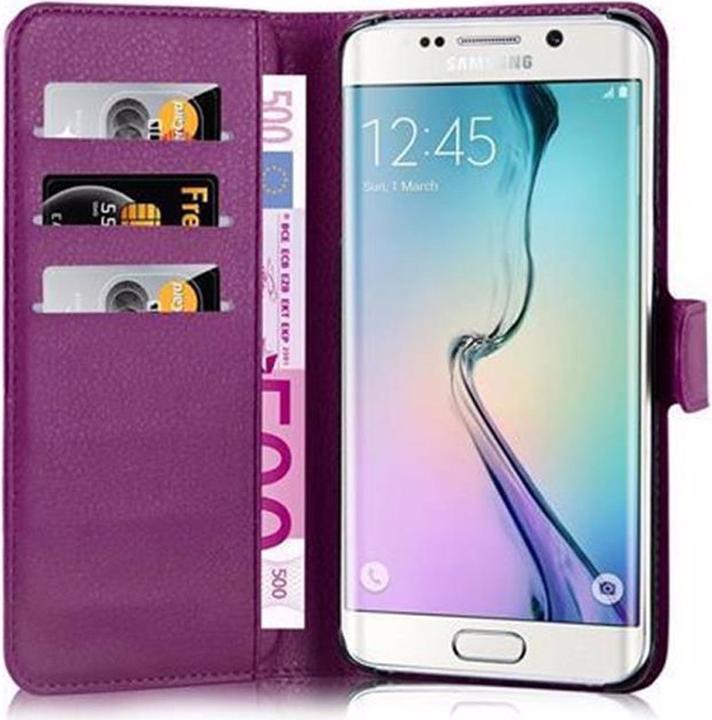 Image du produit Cadorabo Book avec fonction stand Cover (Samsung Galaxy S6 Edge)