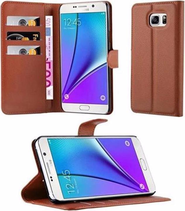 Produktbild Cadorabo Book mit Standfunktion Cover (Samsung Galaxy Note 5)