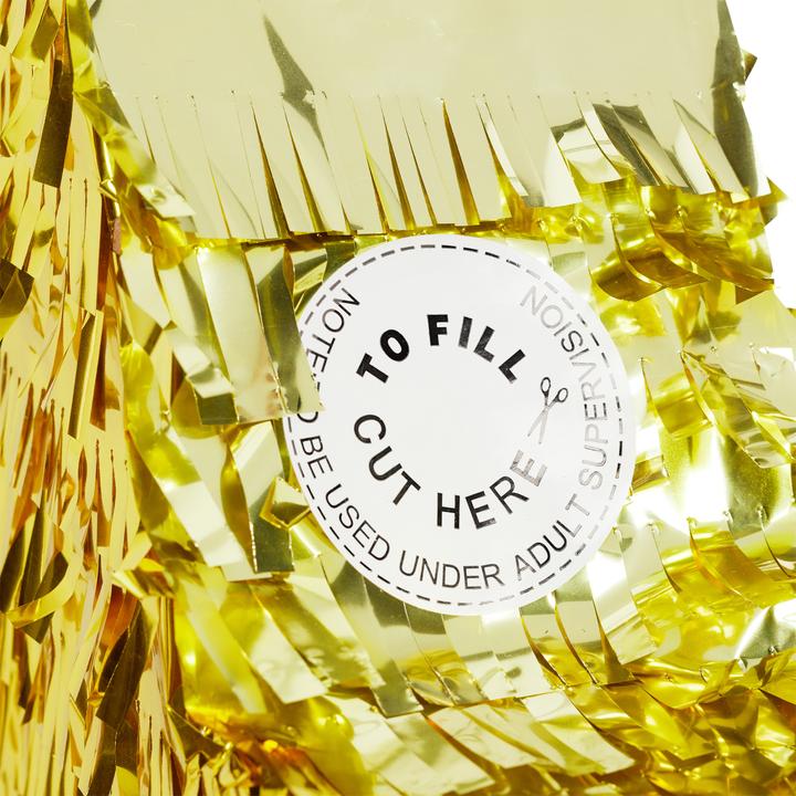 Actual product image Relaxdays Golden Star Pinata