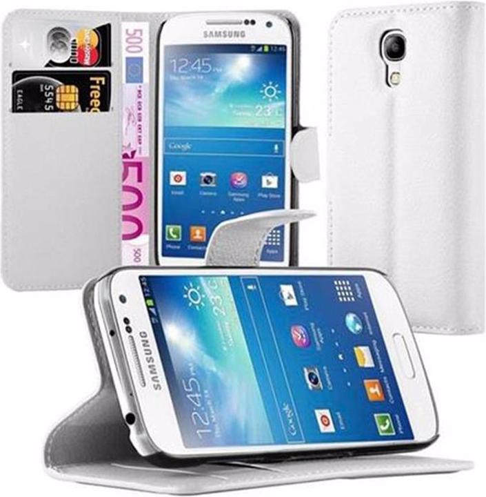 Actual product image Cadorabo Book with stand function cover (Samsung Galaxy S4 mini)
