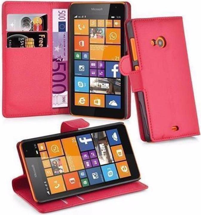 Produktbild Cadorabo Book mit Standfunktion Cover (Microsoft Lumia 535)