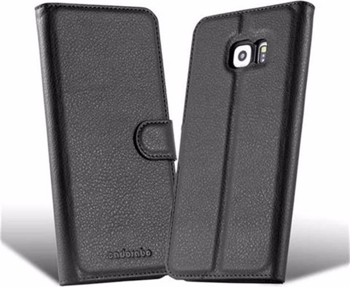 Actual product image Cadorabo Book with stand function cover (Samsung Galaxy S6 Edge)