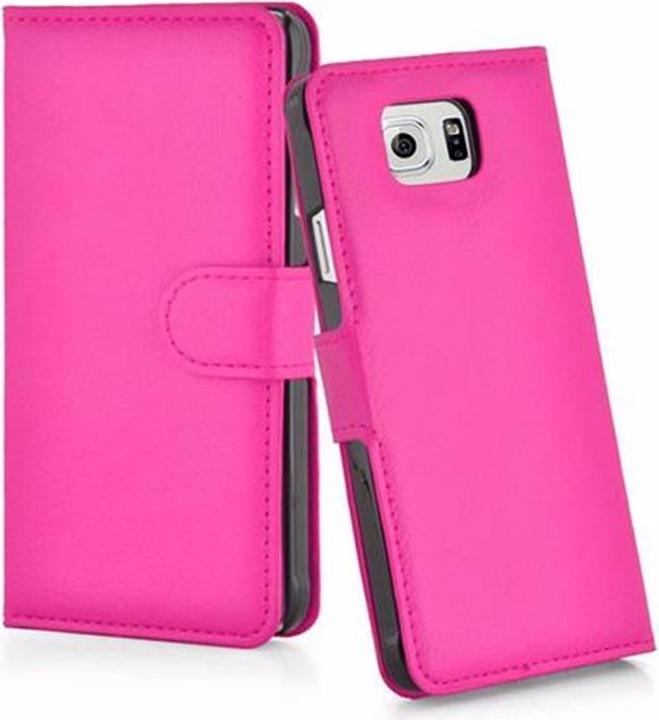 Actual product image Cadorabo Book with stand function cover (Samsung Galaxy S6)