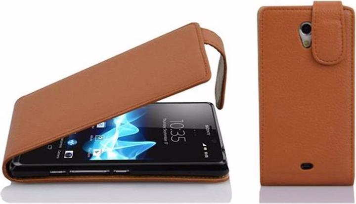 Produktbild Cadorabo Flip mit Struktur Cover (Sony Xperia T)