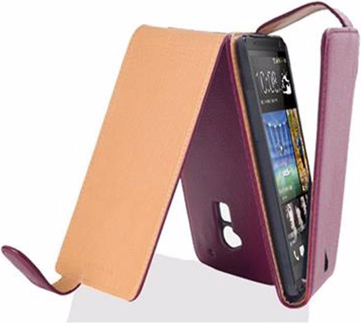 Productafbeelding Cadorabo Flip met structuurhoes (HTC One Max)