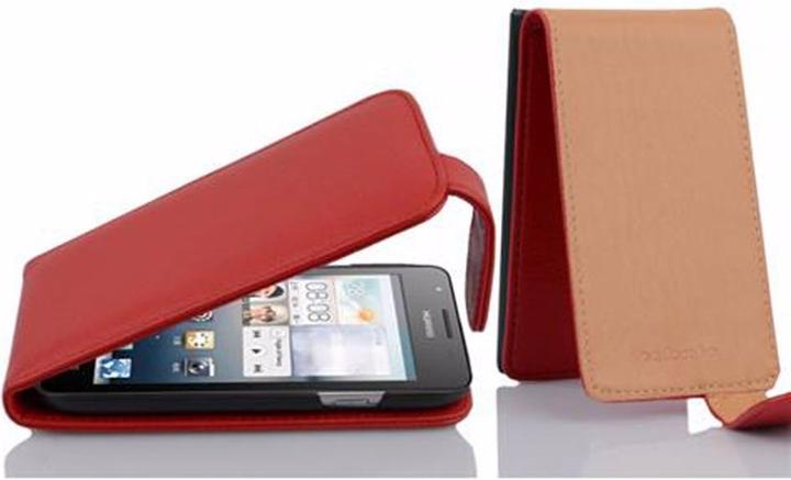 Productafbeelding Cadorabo Flip met structuurhoes (Huawei Ascend G525, Huawei Ascend G520)