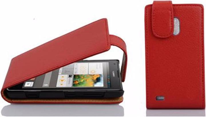 Actual product image Cadorabo Flip with structure cover (Huawei Ascend G700)