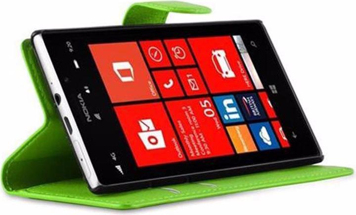 Actual product image Cadorabo Book with stand function cover (Nokia Lumia 925)