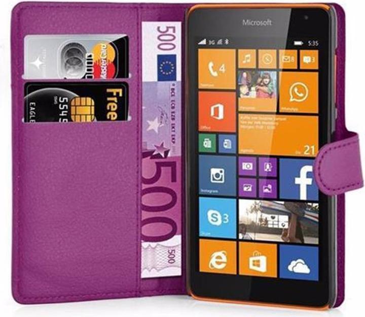 Produktbild Cadorabo Book mit Standfunktion Cover (Microsoft Lumia 535)