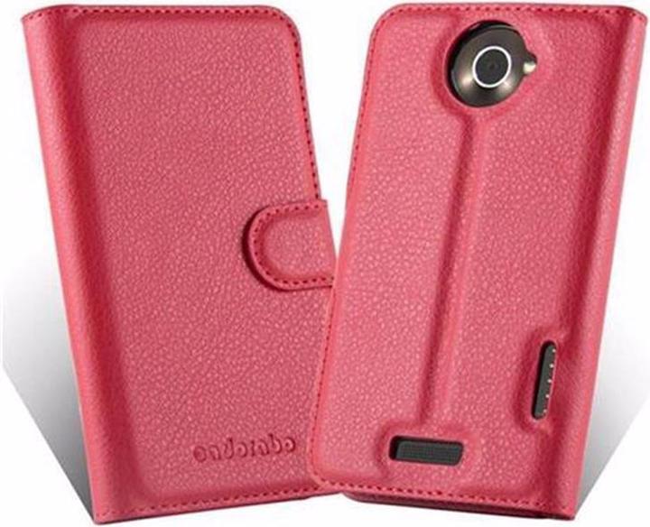 Actual product image Cadorabo Book with stand function cover (HTC One X+, HTC One X)