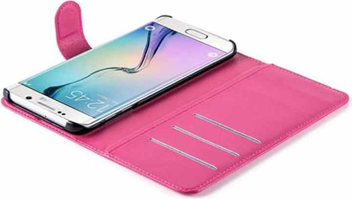 Produktbild Cadorabo Book mit Standfunktion Cover (Samsung Galaxy S6 Edge)