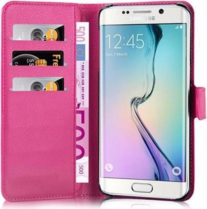 Produktbild Cadorabo Book mit Standfunktion Cover (Samsung Galaxy S6 Edge)