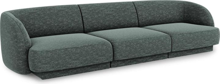 Actual product image Micadoni Sofa, "Miley", 3 Seats, 255x90x70Made in Europe (2 person sofa, 3-seater, 4-seater)